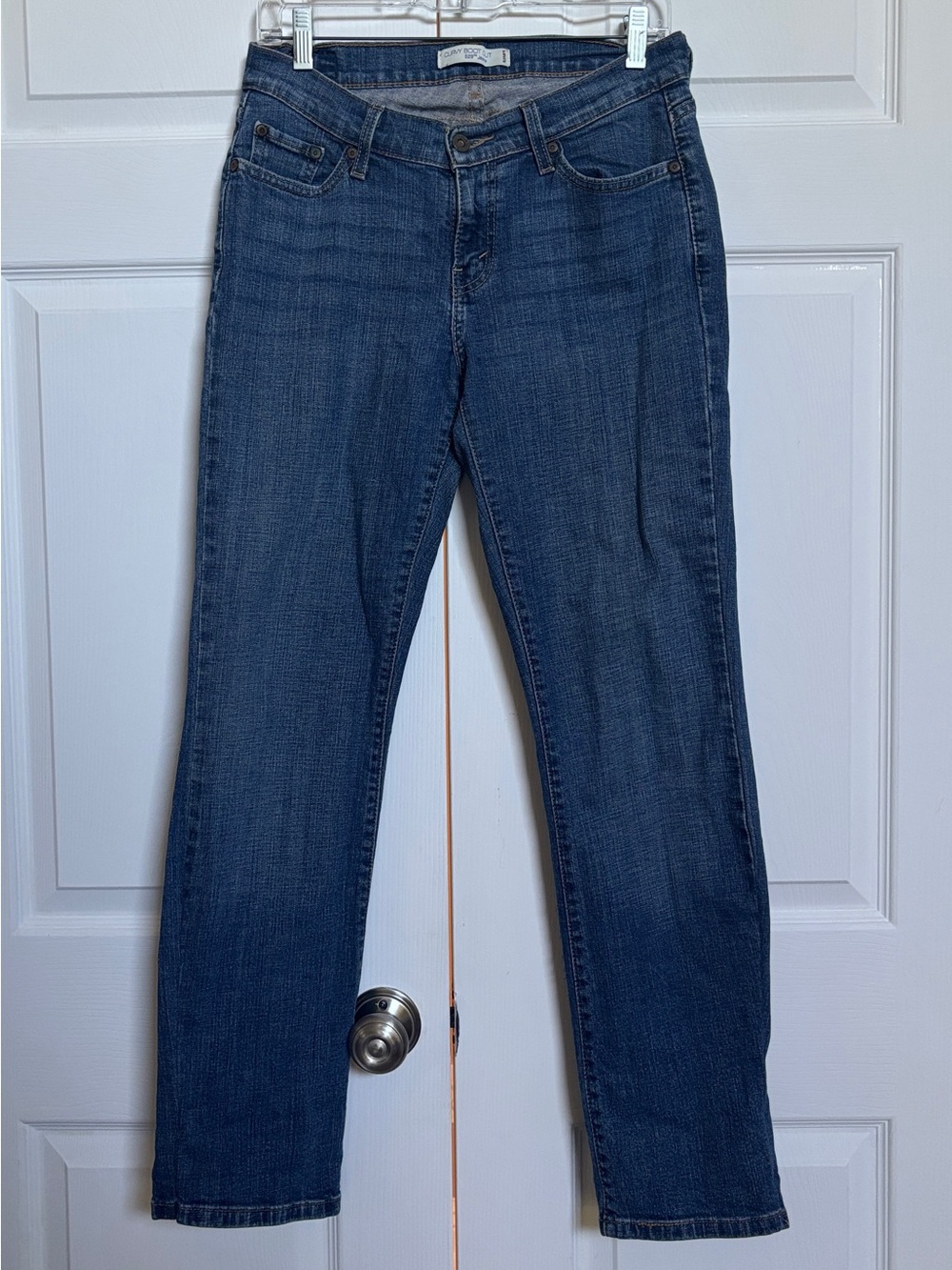 Levi’s 529 Curvy Boot Cut Jeans Women’s 10M Blue Stretch Denim 29 Inseam